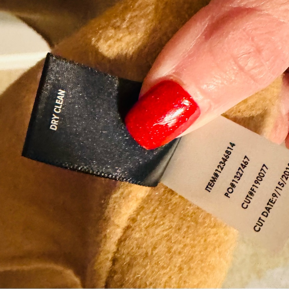 Taupe Woolen Button Front Duster Coat - image 12